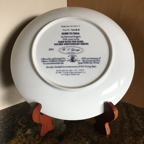 2/40 Gone With the Wind Golden Anniversary 'Home To Tara' Howard Rogers - Picture 4 of 9